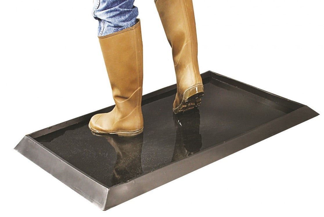 Tapete de entrada para el sanitizado del calzado - Industria Total