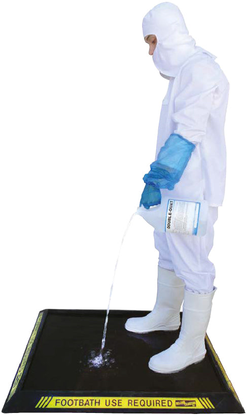 Tapete de entrada para el sanitizado del calzado - Industria Total