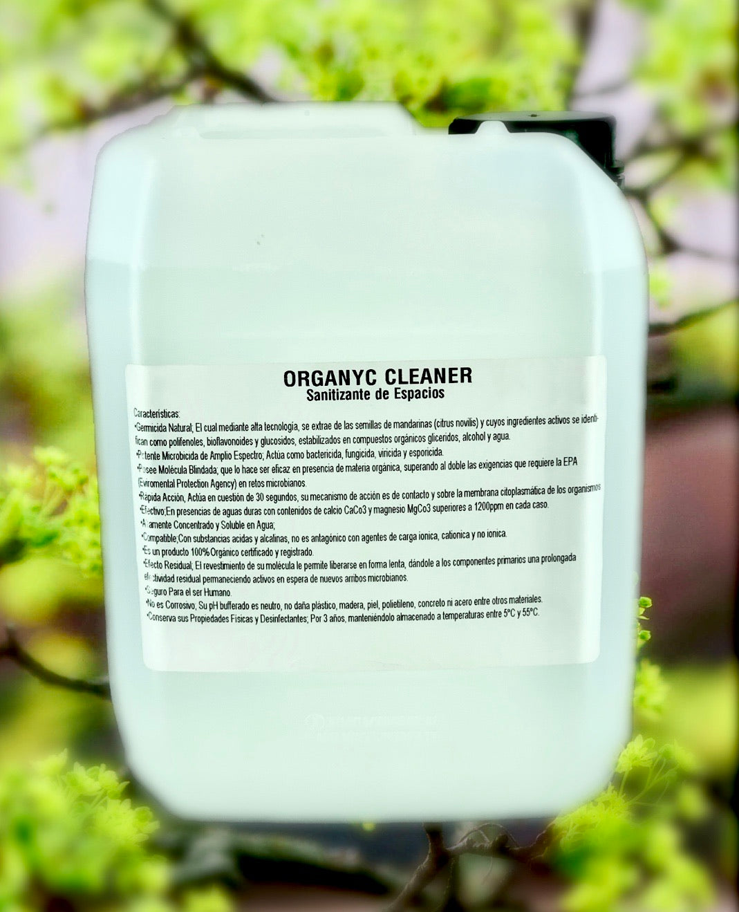 ORGANYC CLEANER Sanitizante de espacios