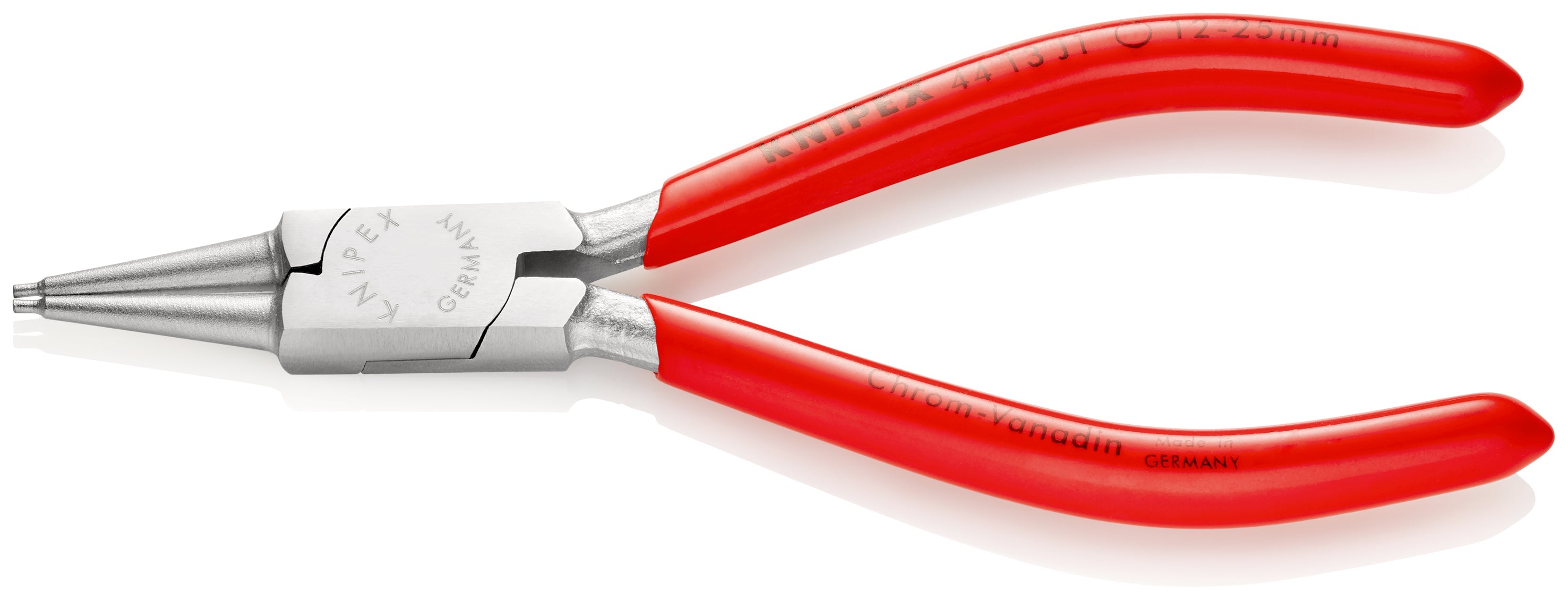 KNIPEX 44 13 J1 Pinza para anillos de retención Para anillos de retención interiores en taladros recubierto de plástico cromado 140 mm