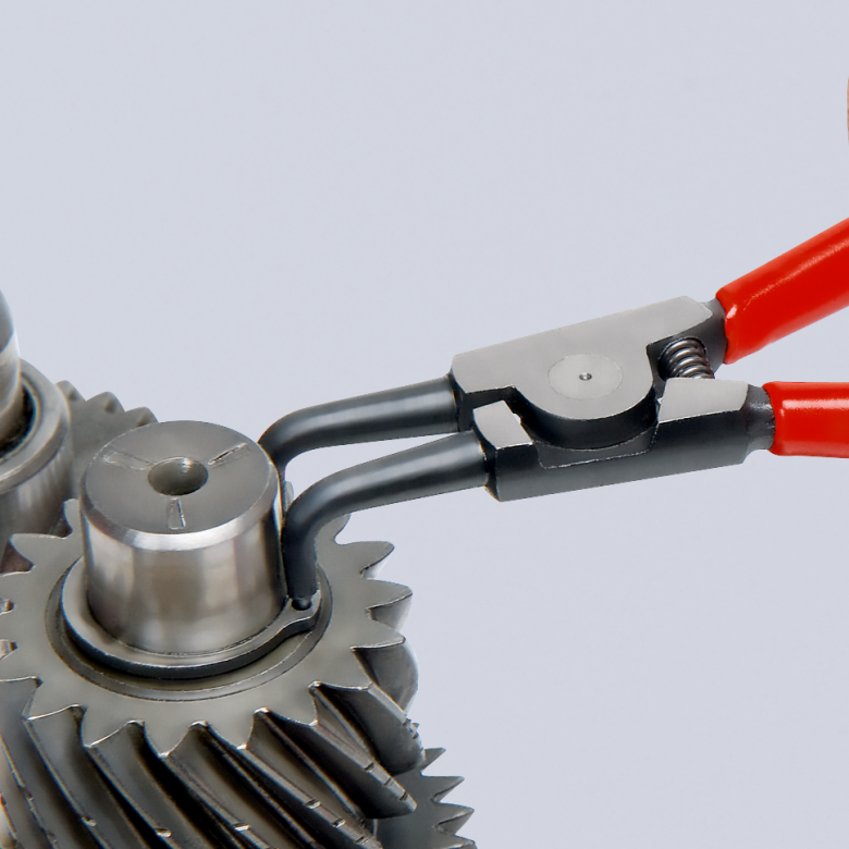 KNIPEX 46 21 A21 SB Pinza para anillos de retención exteriores acabado pavonado 170 mm