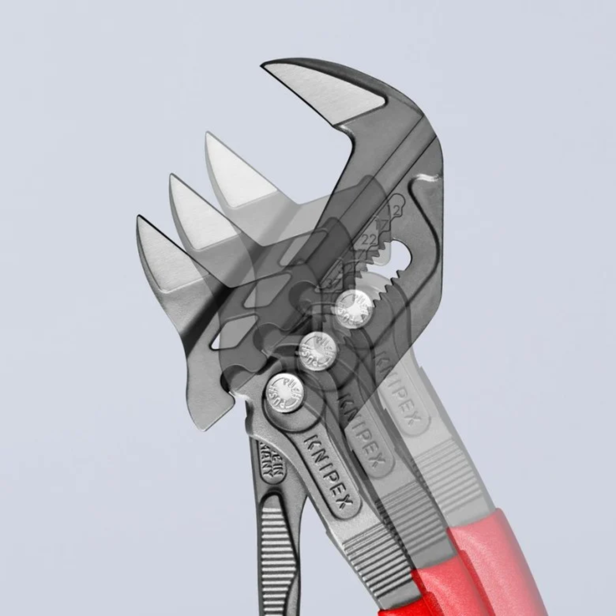 KNIPEX 86 01 250 Pinza de extensión y llave en una sola herramienta 250 mm (10")