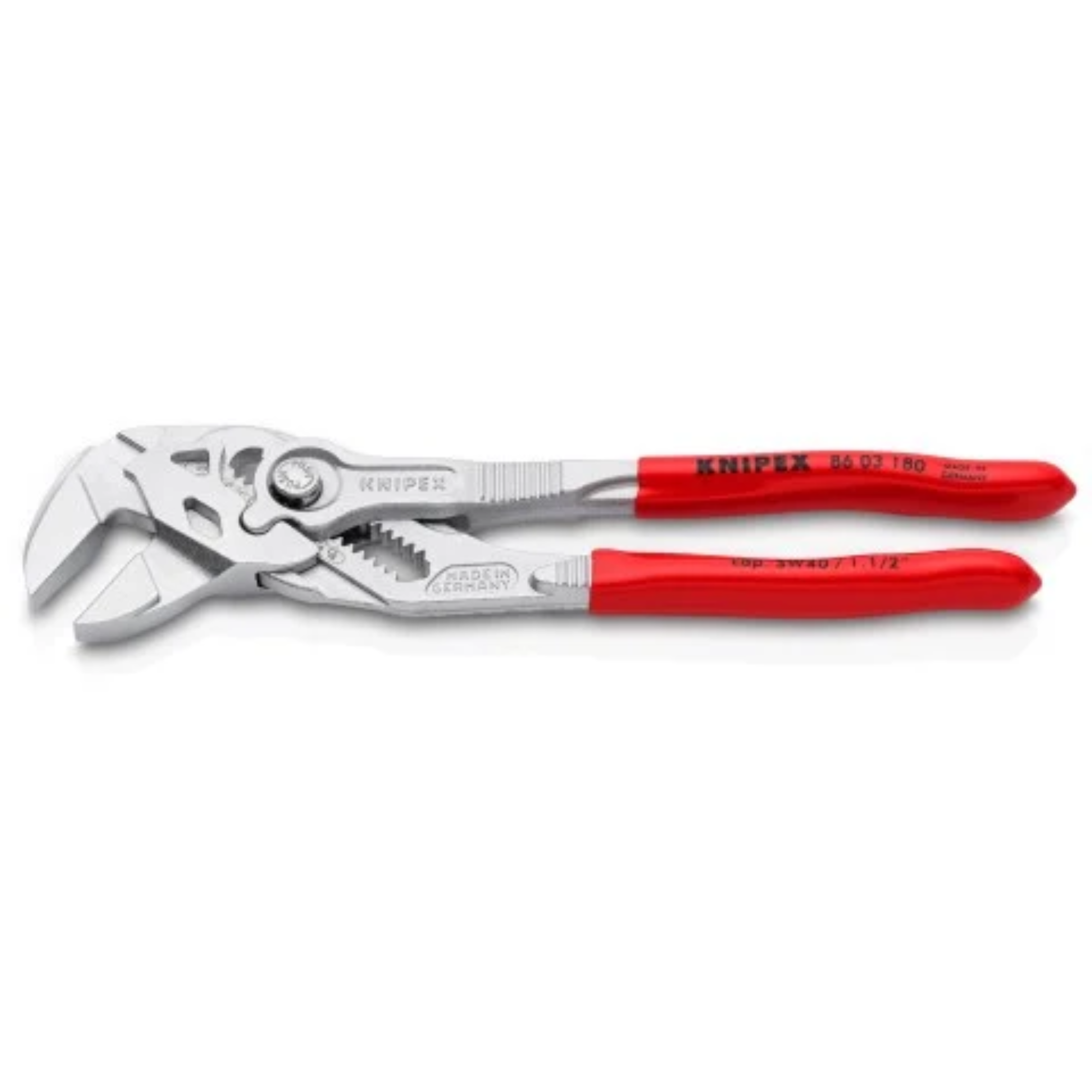 KNIPEX 86 03 180 Pinza de extensión y llave en una sola herramienta 180 mm (7 1/4")
