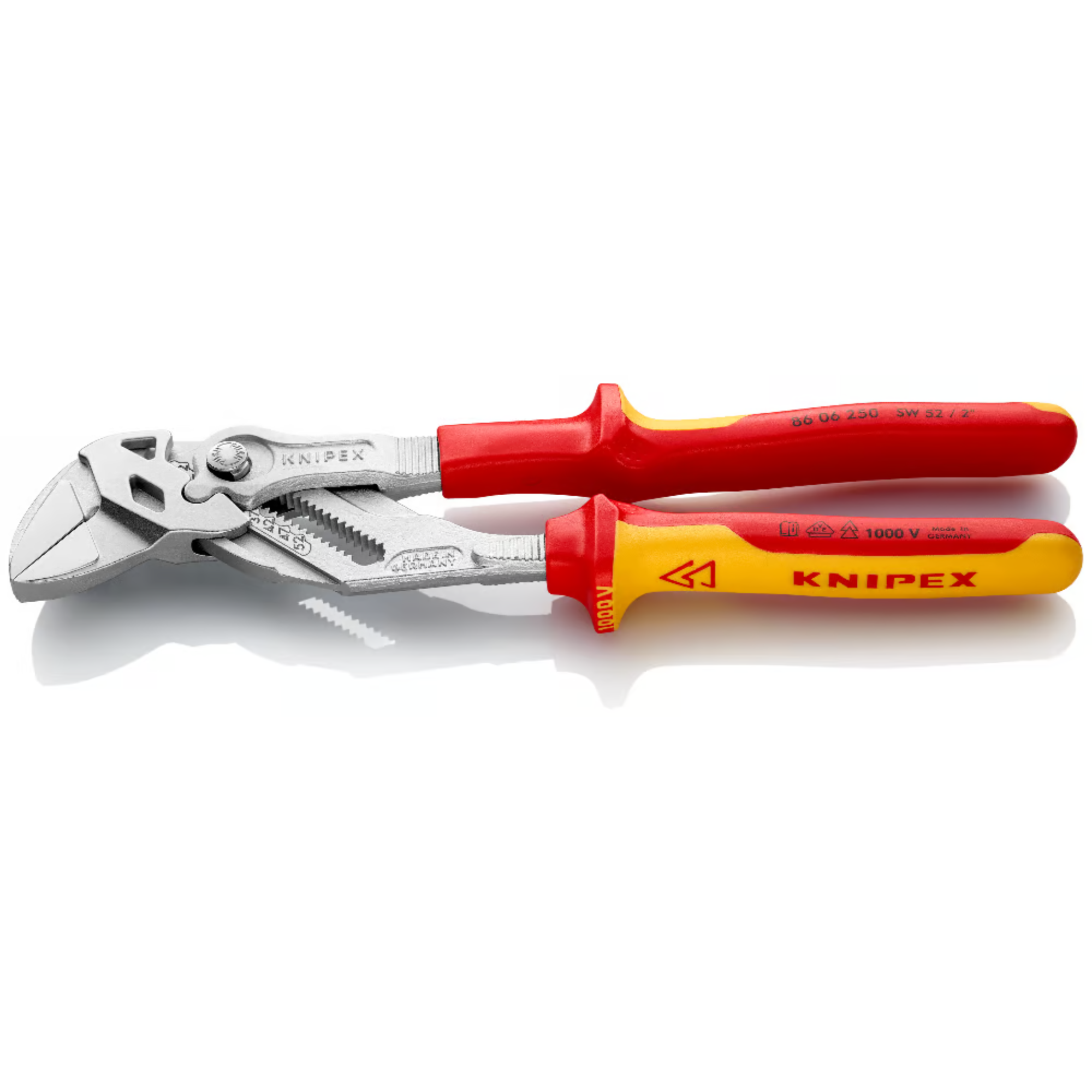 KNIPEX 86 06 250 SB Pinza aislada de extensión y llave en una sola herramienta 250 mm (10")