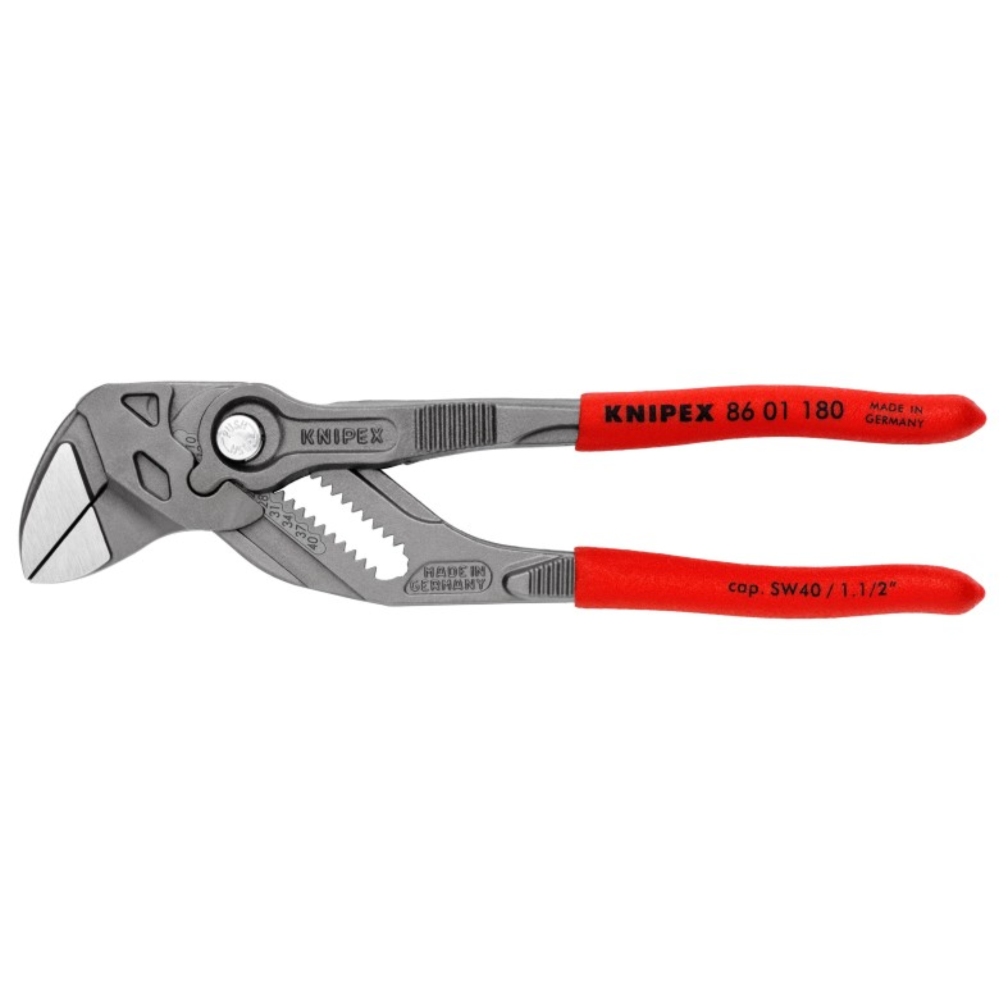KNIPEX 86 01 180 Pinza de extensión y llave en una sola herramienta 180 mm (7 1/4″)