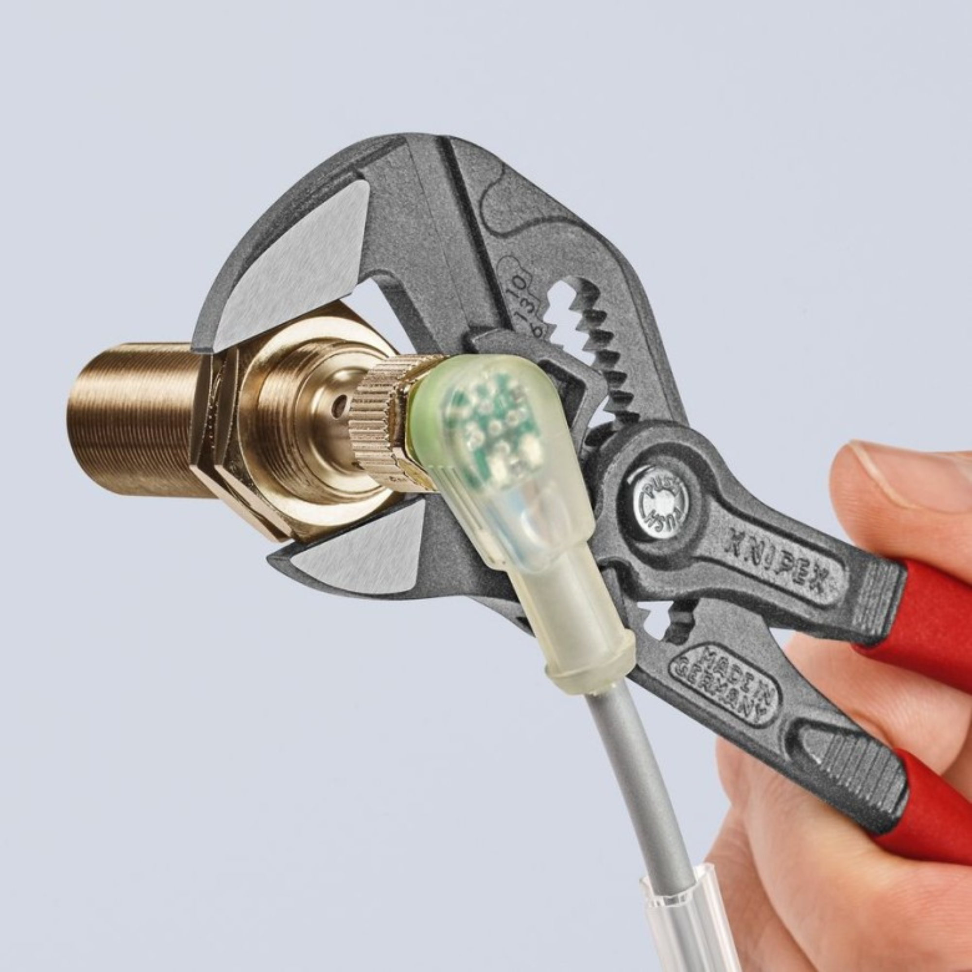 KNIPEX 86 01 180 Pinza de extensión y llave en una sola herramienta 180 mm (7 1/4″)