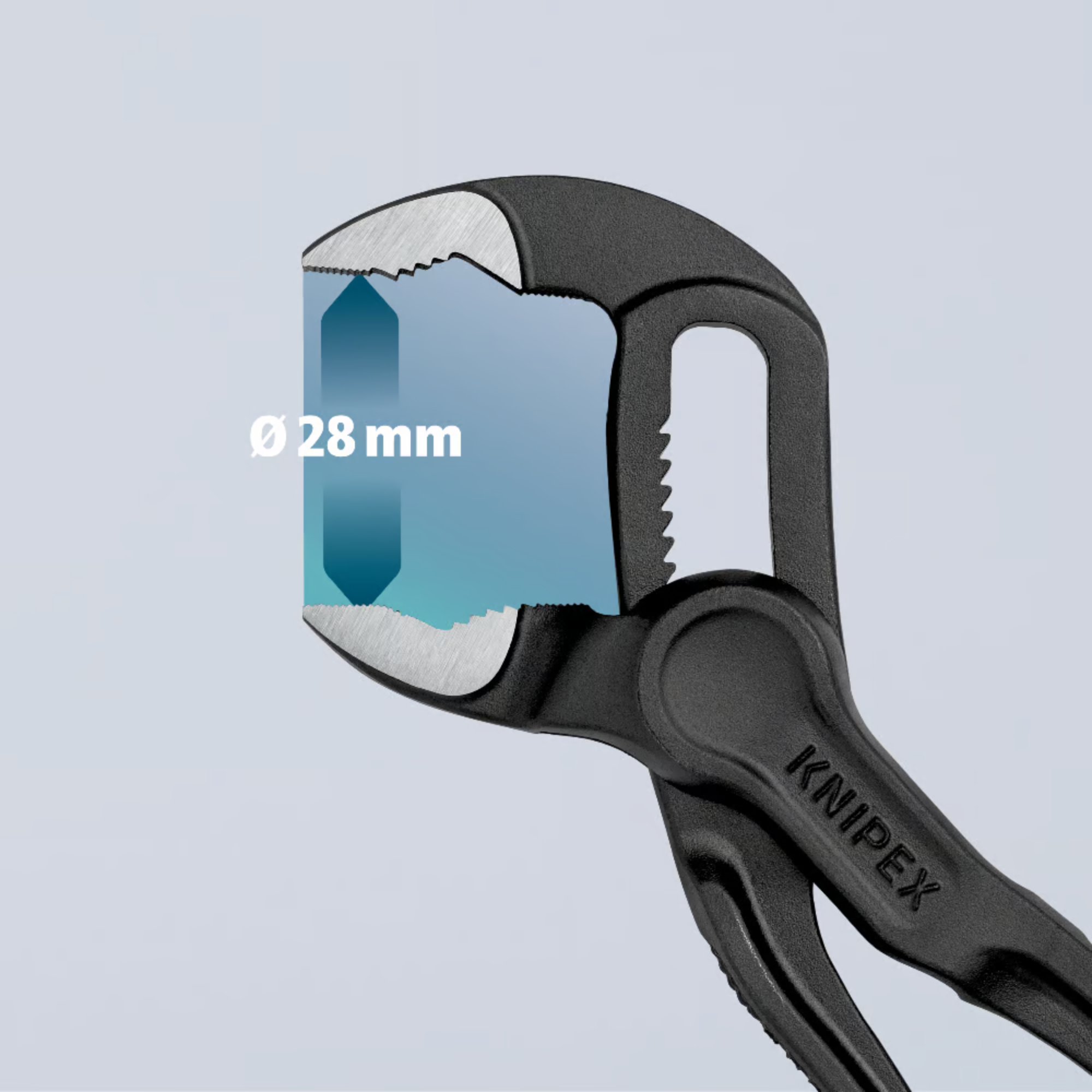 KNIPEX 87 00 100 BK Pinza de extensión pico de loro Cobra XS 100 mm (4″)