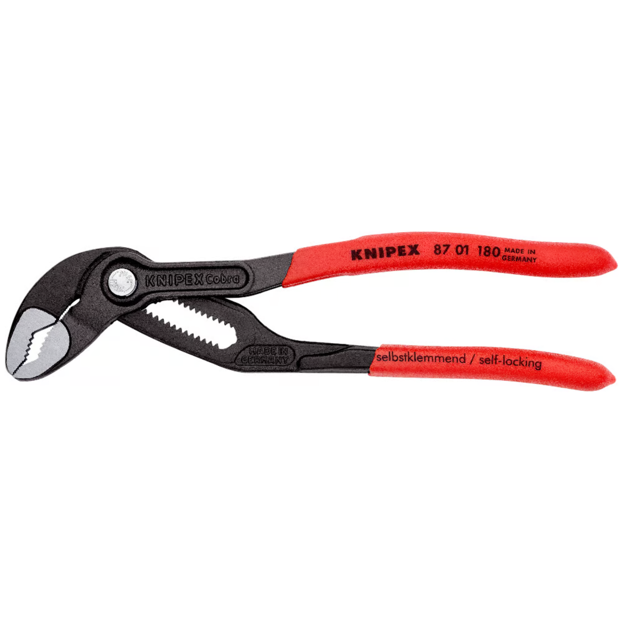 KNIPEX 87 01 180 Pinza de extensión pico de loro Cobra 180 mm (7 1/4″)