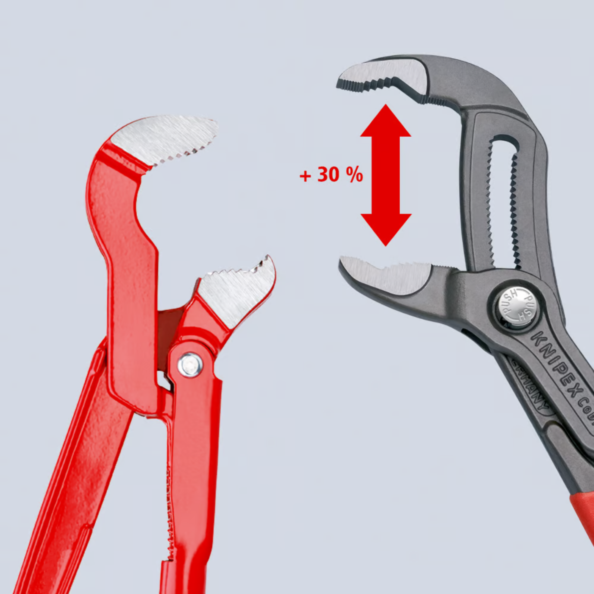 KNIPEX 87 01 250 SB Pinza de extensión pico de loro Cobra 250 mm (10″)