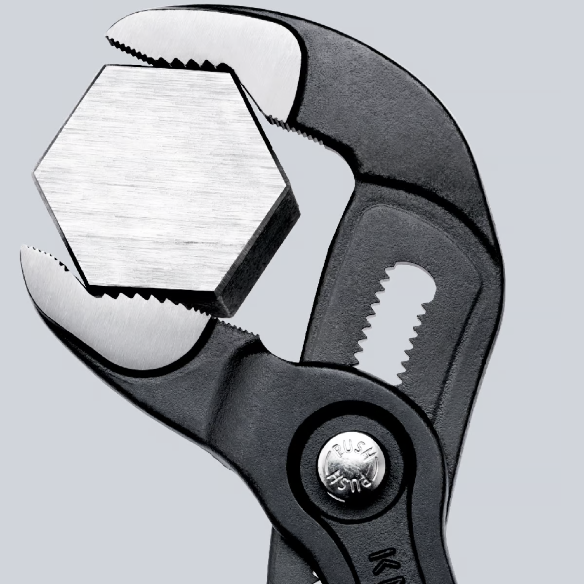 KNIPEX 87 02 180 Pinza de extensión pico de loro Cobra 180 mm (7 1/4″)