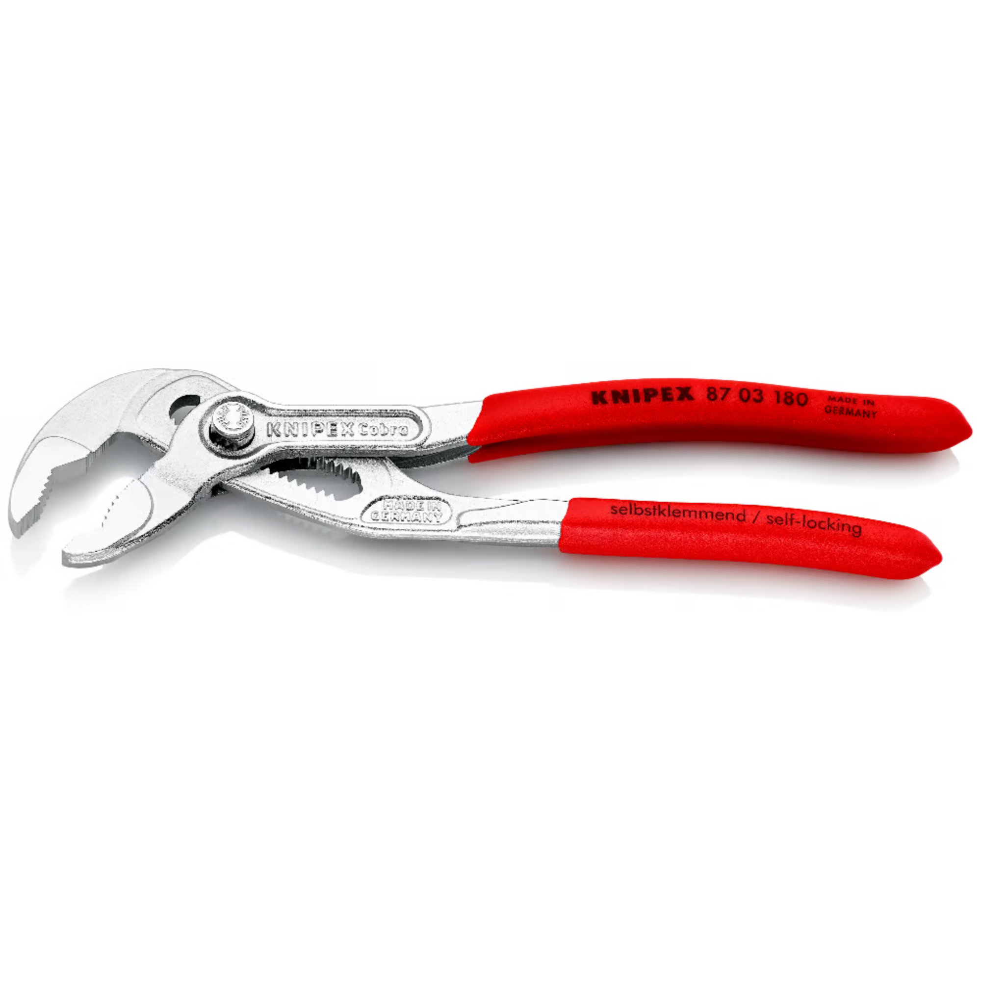KNIPEX 87 03 180 Pinza de extensión pico de loro Cobra 180 mm (7 1/4″)