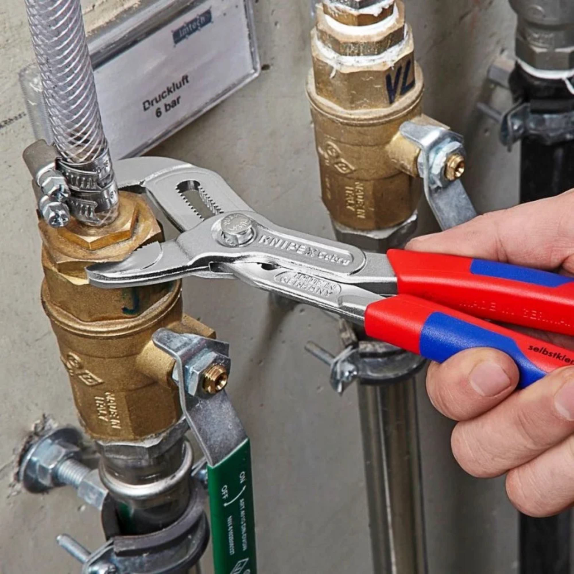 KNIPEX 87 05 300 Pinza de extensión pico de loro Cobra 300 mm (12″)