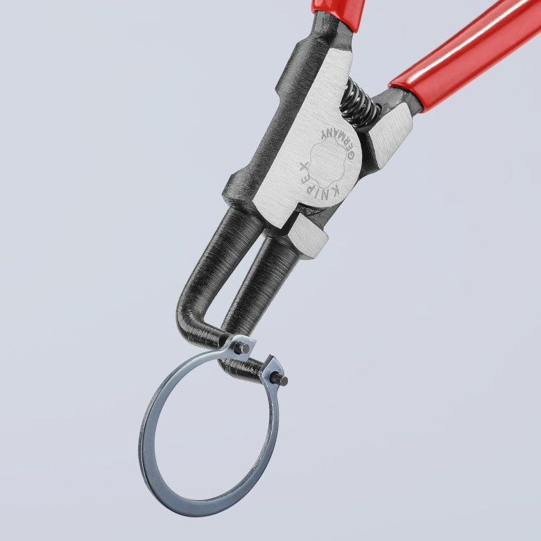 KNIPEX 46 21 A21 SB Pinza para anillos de retención exteriores acabado pavonado 170 mm