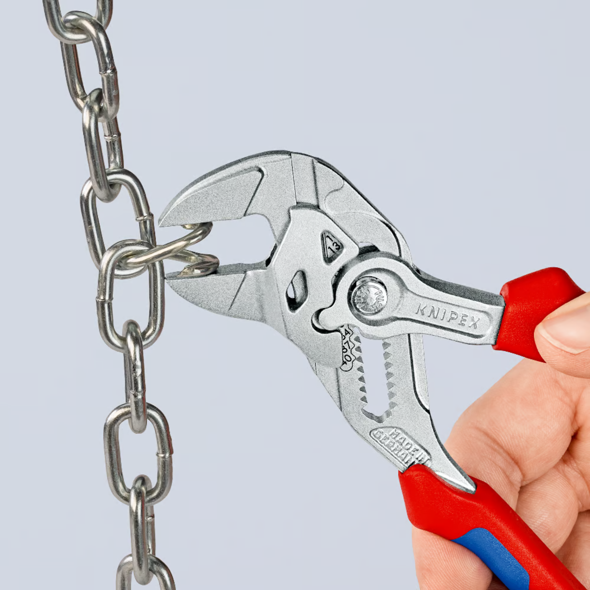 KNIPEX 86 05 180 T BK Pinza de extensión y llave en una sola herramienta 180 mm (7 1/4″)