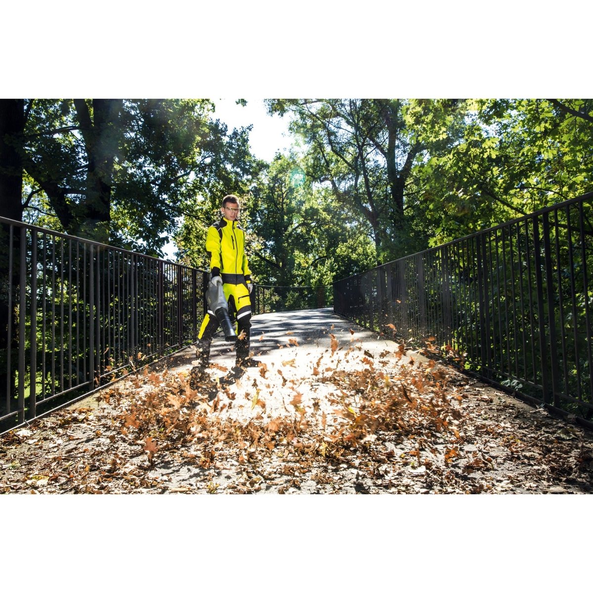 Karcher Soplador con batería y cargador