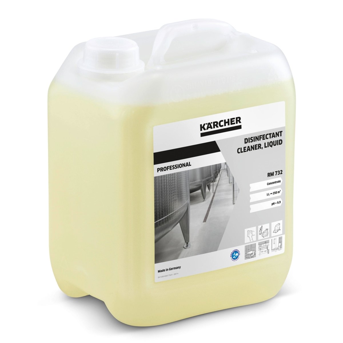 Karcher Limpiador desinfectante RM 732 5 Litros