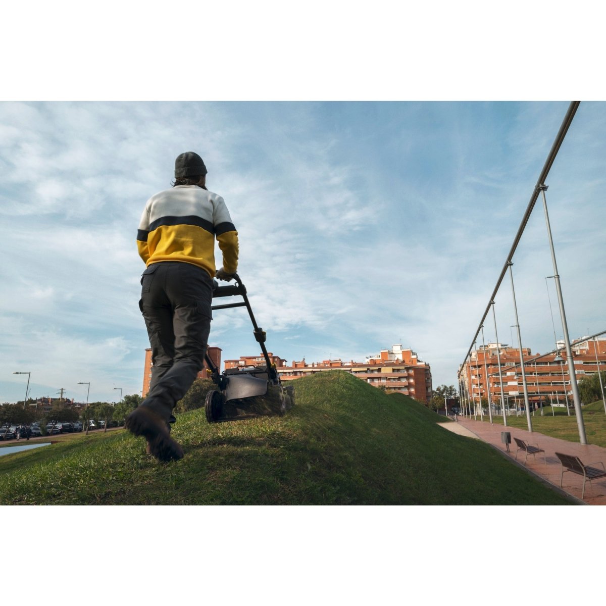 Karcher Pack Podadora con batería y cargador