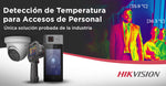 Cámara Medición de Temperatura 2Metros / 60 personas P/min